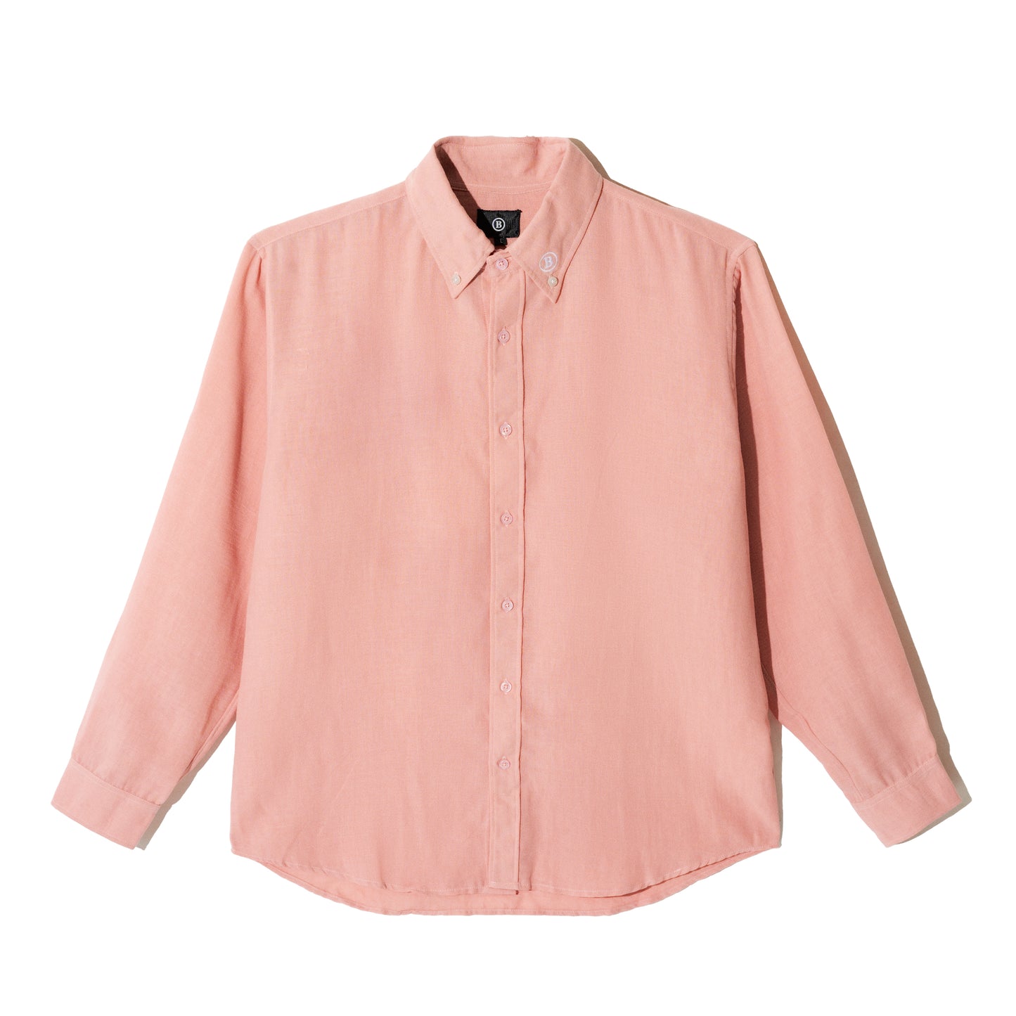 TIMELESS Salmon Linen Shirt